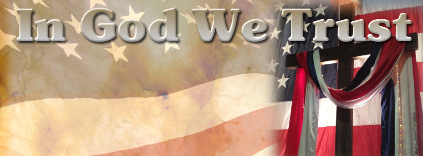 facebook cover image in god we trust